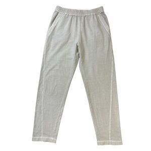 ISCHIKO Oska Pants Gray Pockets Womens Sz 2 US SZ M Minimalist Comfort